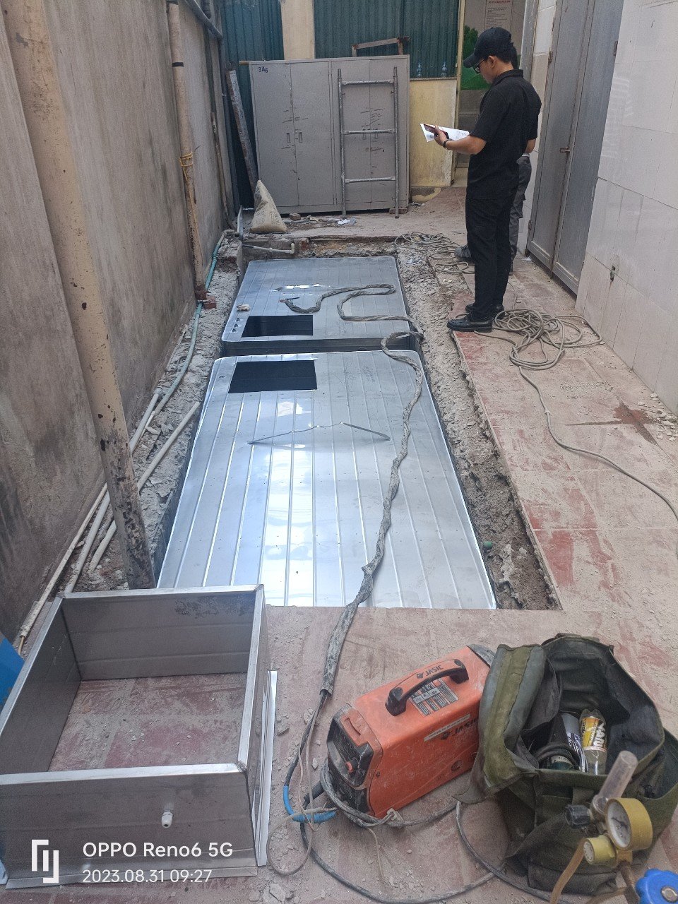 Bể nước ngầm inox Việt Anh 2 Bể nước ngầm inox Việt Anh