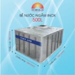 Bể nước ngầm Inox Việt Anh 500l