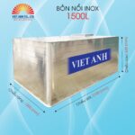 Bồn nổi Inox Việt Anh 1500l