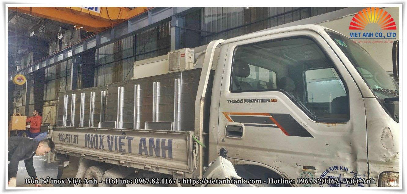 Bồn nước Inox Việt Anh đi Sơn La