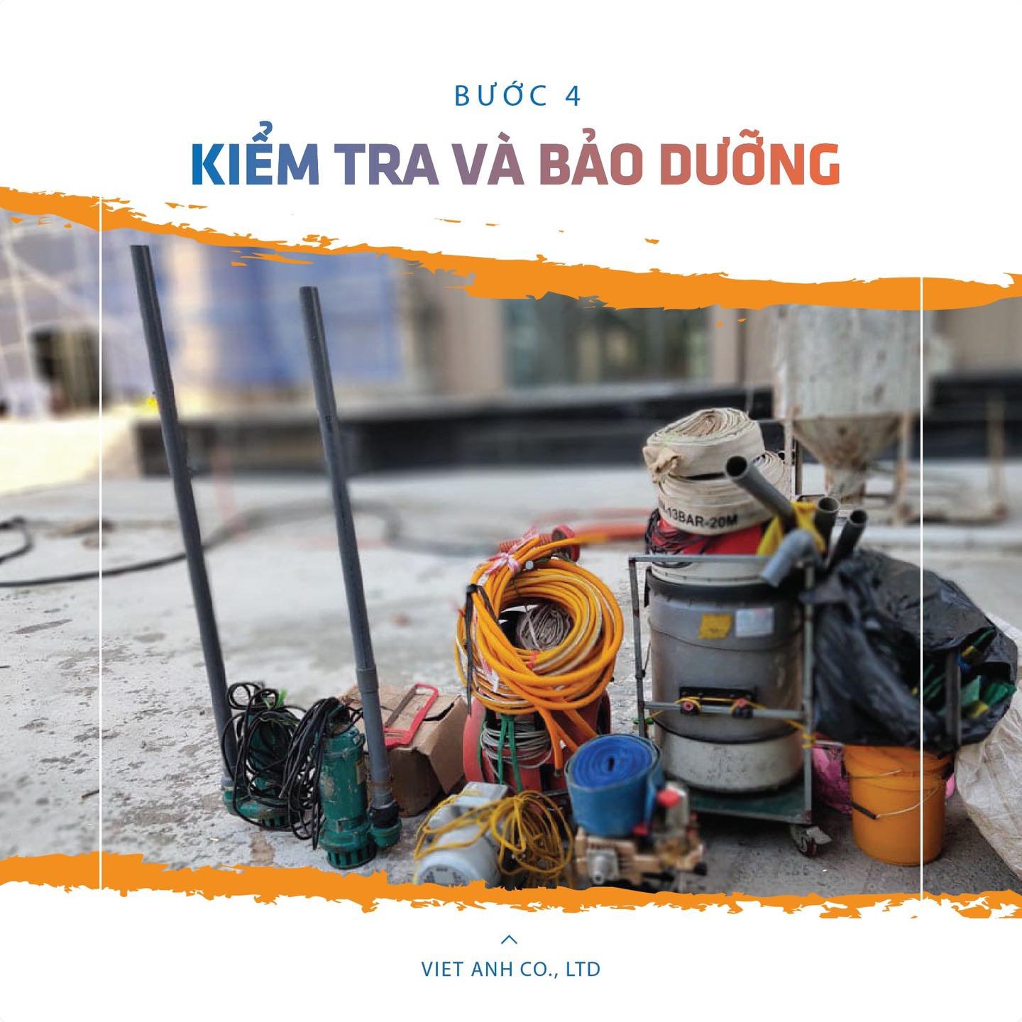 Bồn bể inox Việt Anh - Dự án Sam Sung - Bước 4