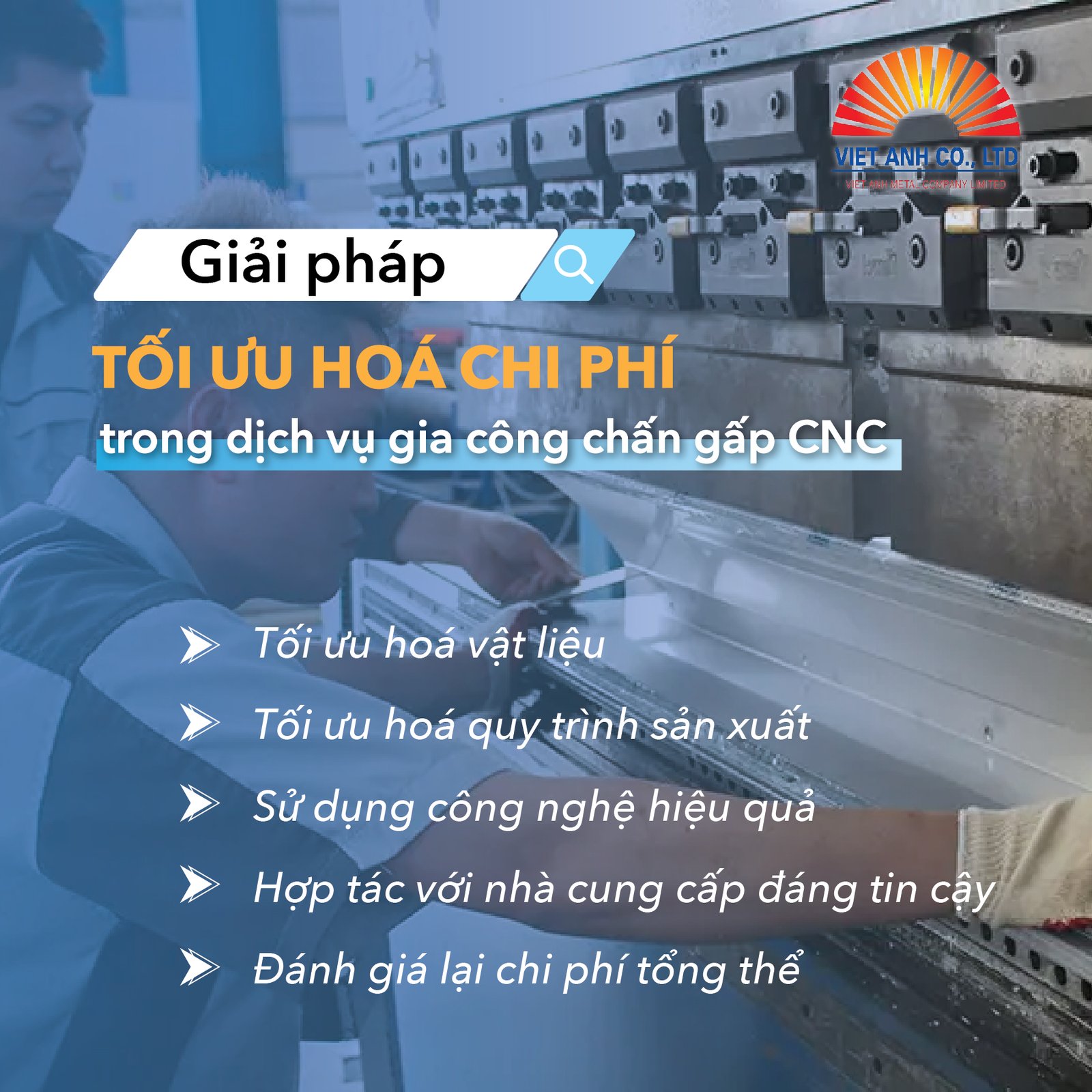Tối ưu hóa chi phí CNC