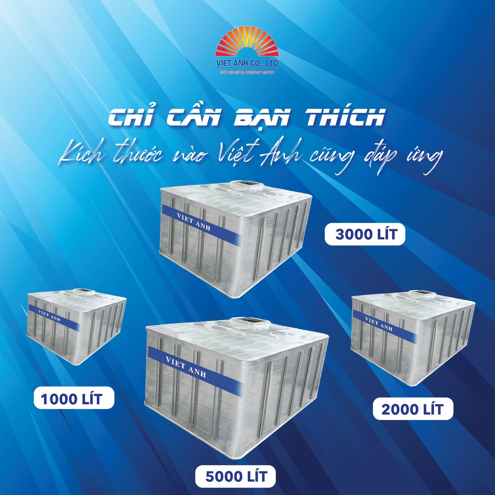 Bể ngầm inox-chỉ cần bạn thích-kích thướng nào bồn bể Inox Việt Anh cũng đáp ứng