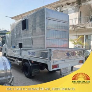 Chào tháng 10 - Bồn bể Inox Việt Anh giao bể ngầm cho khách