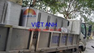 Lắp đặt bể ngầm Inox cho khách hàng tại Vinhomes
