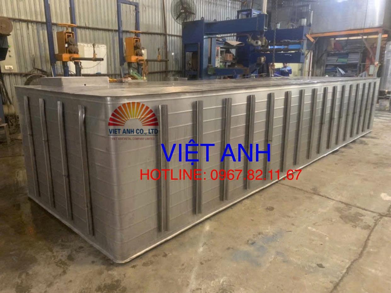 Lắp đặt bể ngầm Inox cho khách hàng tại Vinhomes