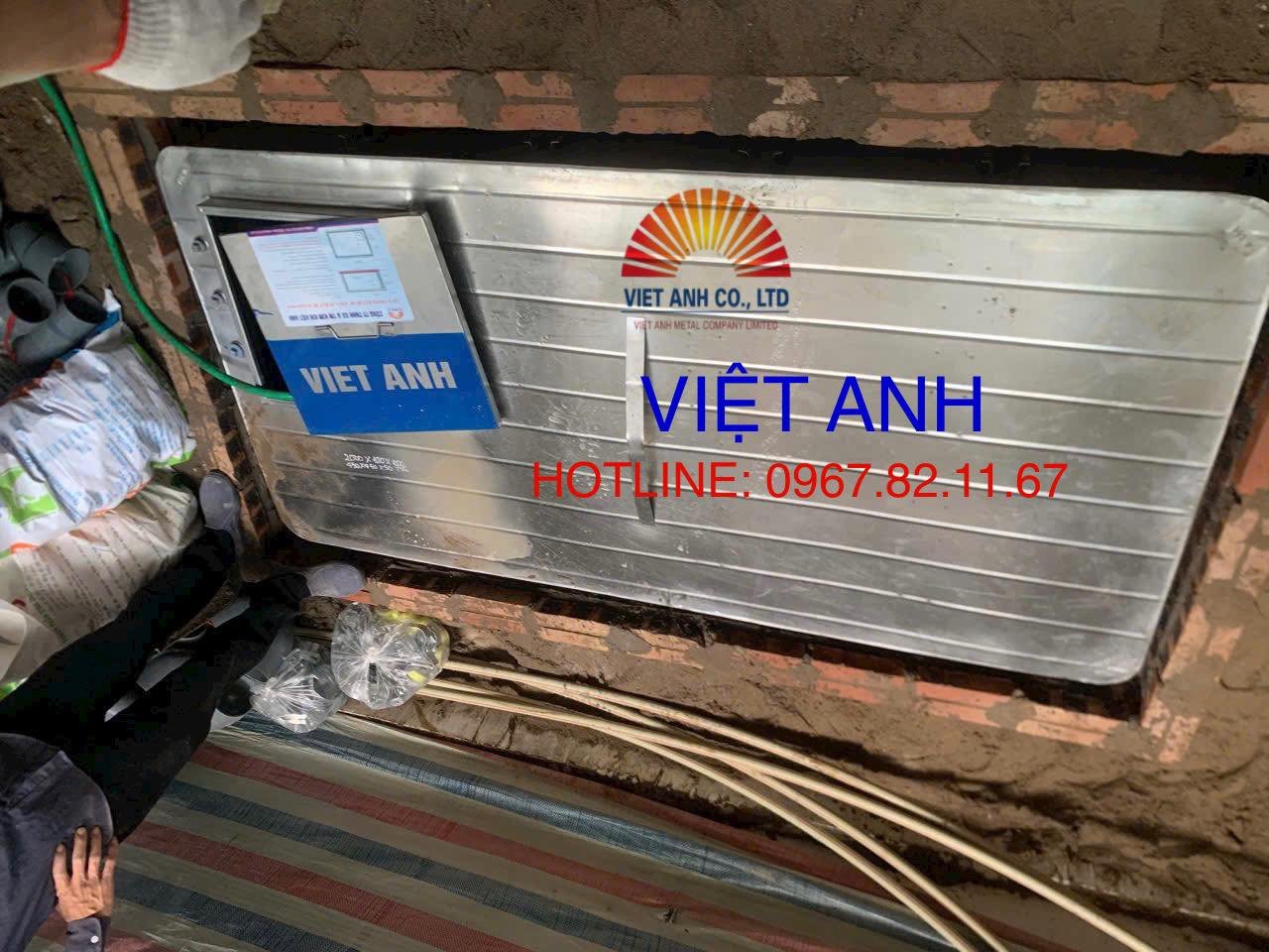 Lắp đặt bể ngầm Inox cho khách hàng tại Vinhomes