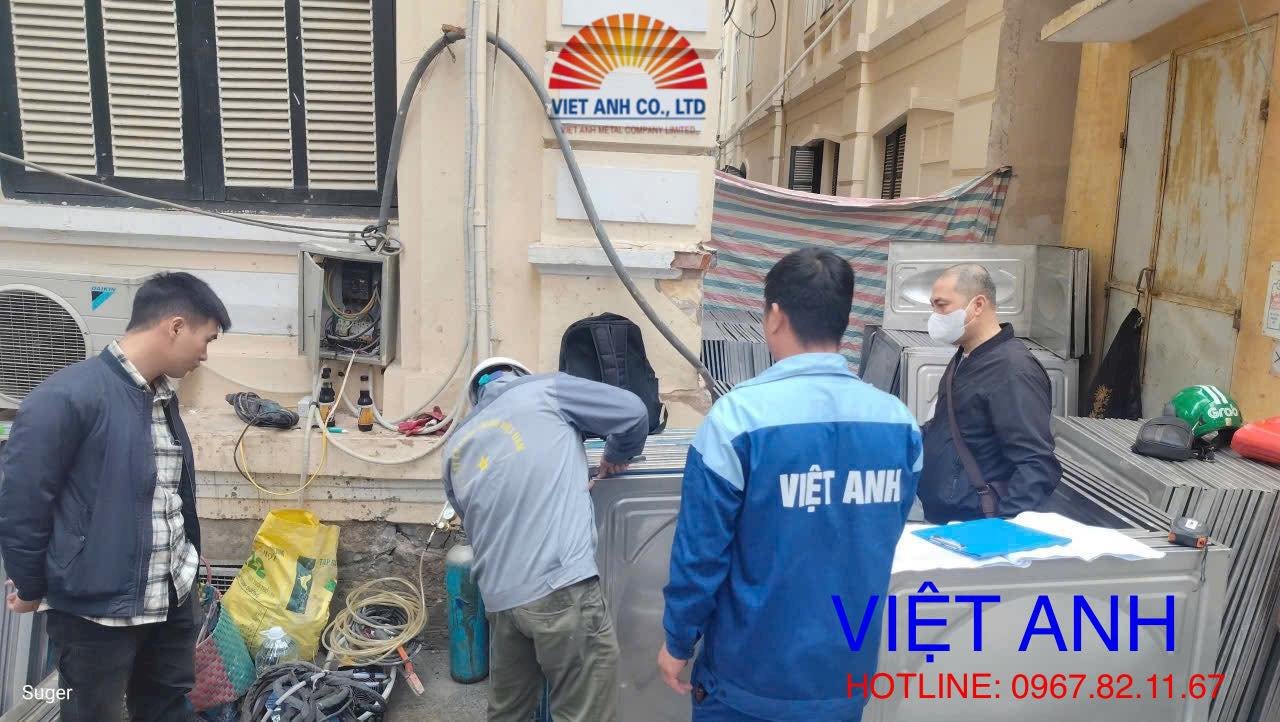 Thi công và lắp đặt bể lắp ghép 360m³ cho Bộ Văn hóa, Thể thao và Du lịch