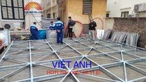 Thi công và lắp đặt bể lắp ghép 360m³ cho Bộ Văn hóa, Thể thao và Du lịch