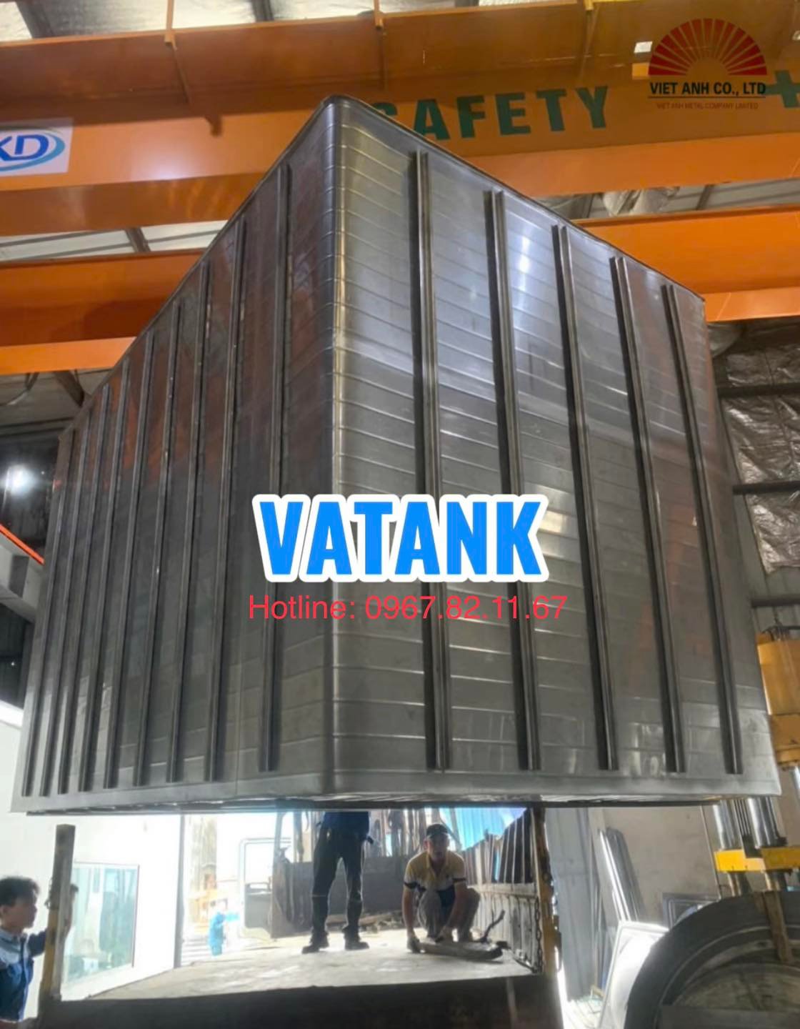 Bể ngầm siêu khủng 30m3 giao tại Hà Nội