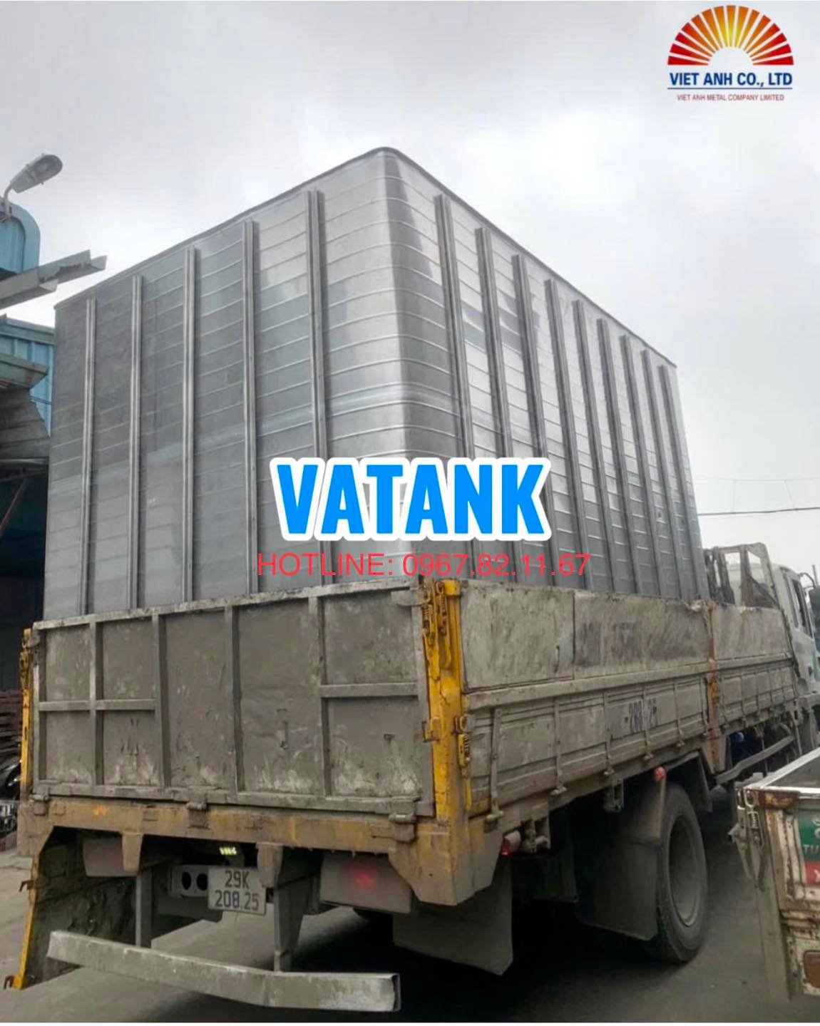 Bể ngầm siêu khủng 30m3 giao tại Hà Nội