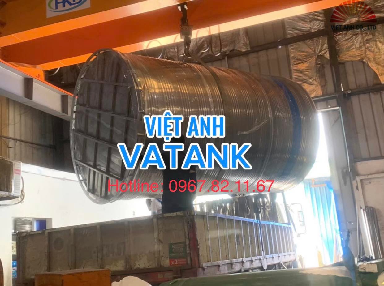 Bồn bảo ôn Inox đứng 12m3