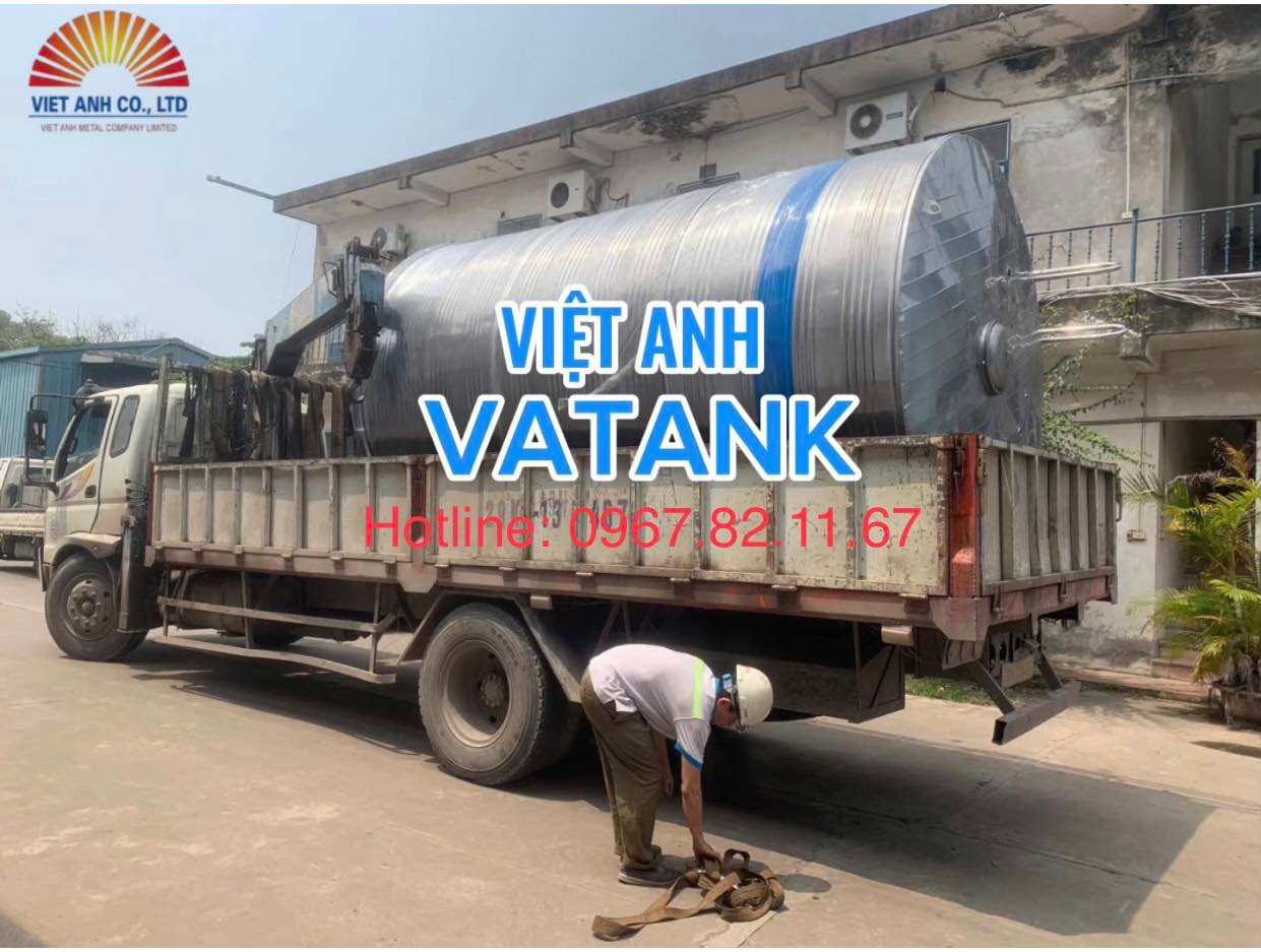 Bồn bảo ôn Inox đứng 12m3