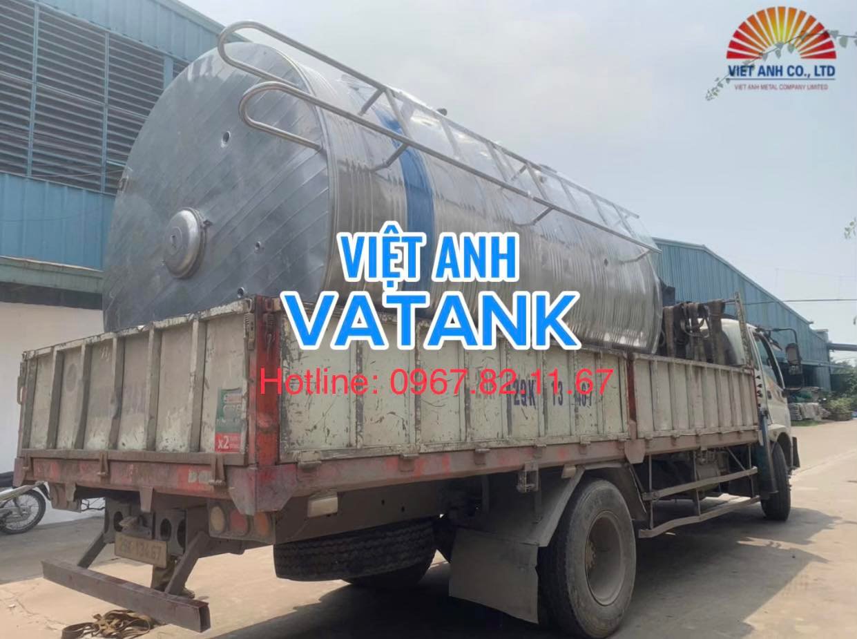 Bồn bảo ôn Inox đứng 12m3