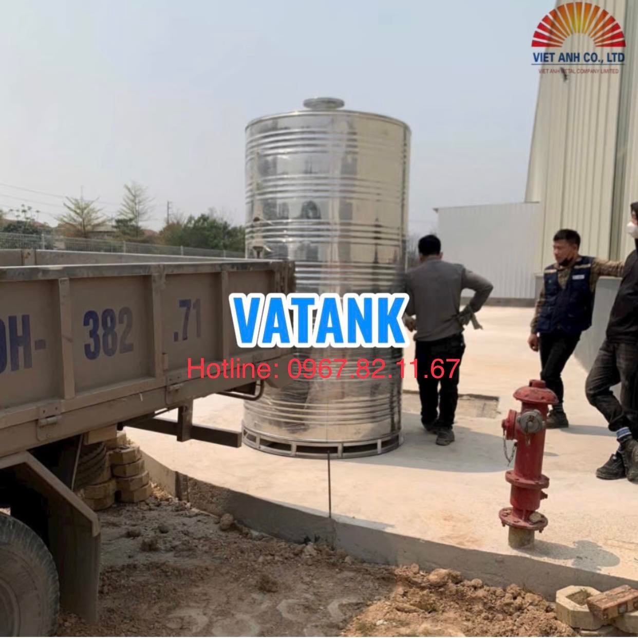 Bồn bảo ôn kho nước ấm bền vững