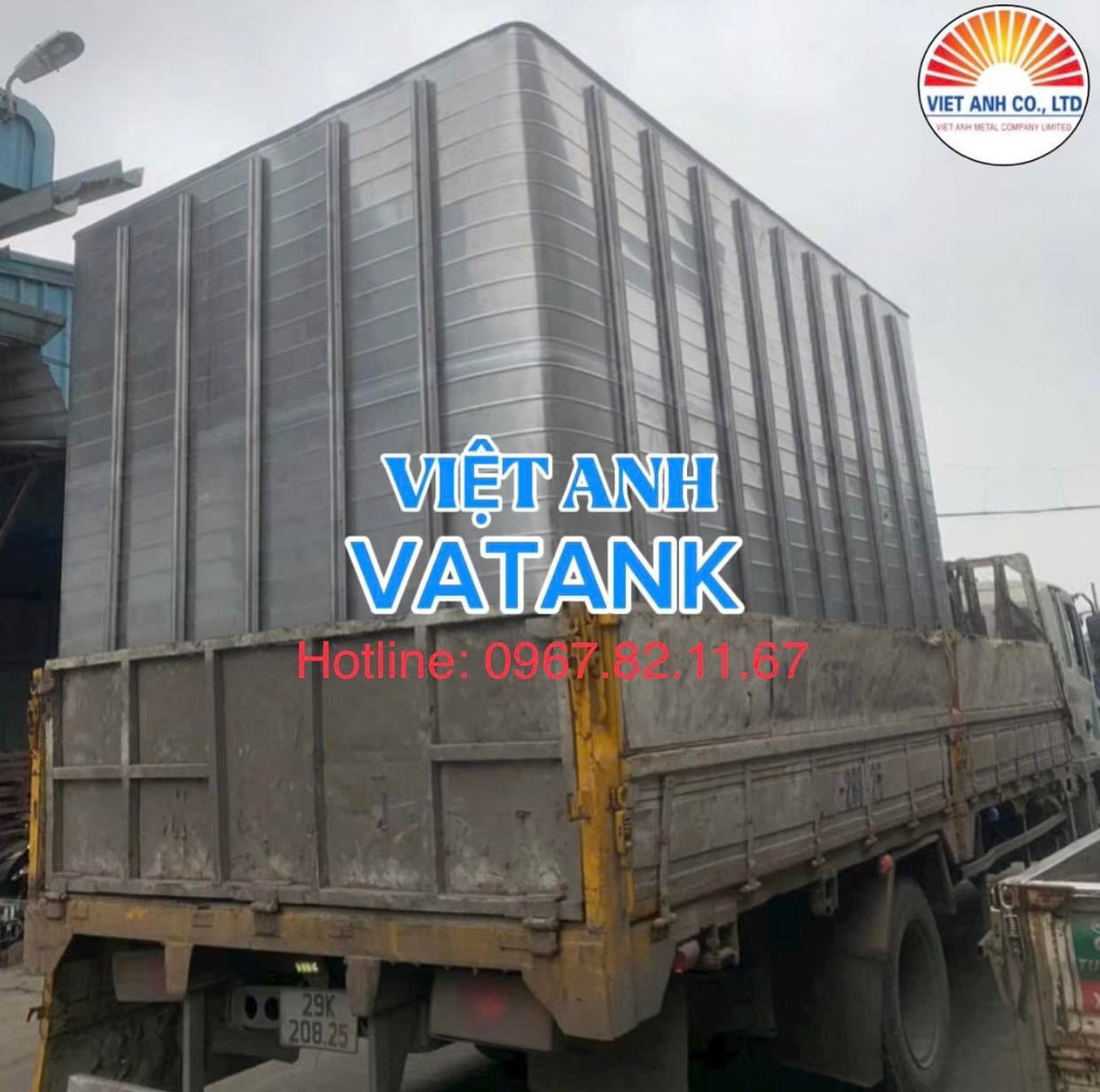 Bồn bể Inox Việt Anh - Giữ nước mát cho bạn an tâm