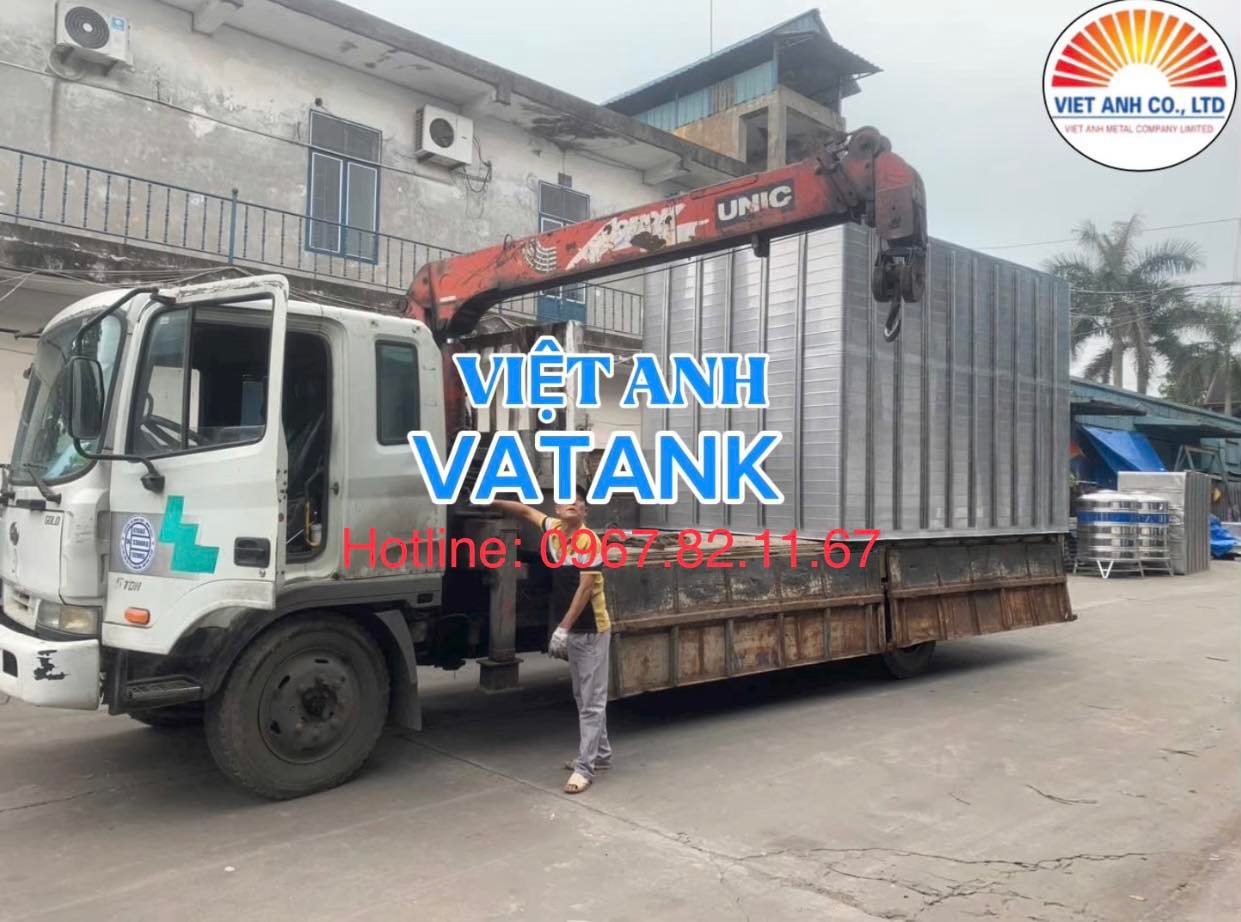 Bồn bể Inox Việt Anh - Giữ nước mát cho bạn an tâm