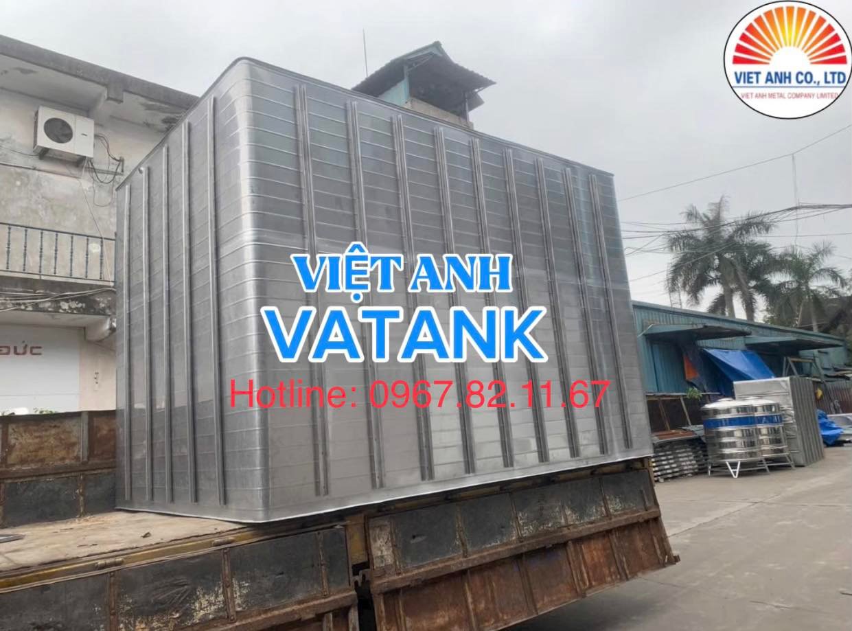Bồn bể Inox Việt Anh - Giữ nước mát cho bạn an tâm