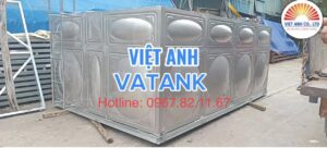 Bồn lắp ghép inox Việt Anh - đồng hành cùng chất lượng