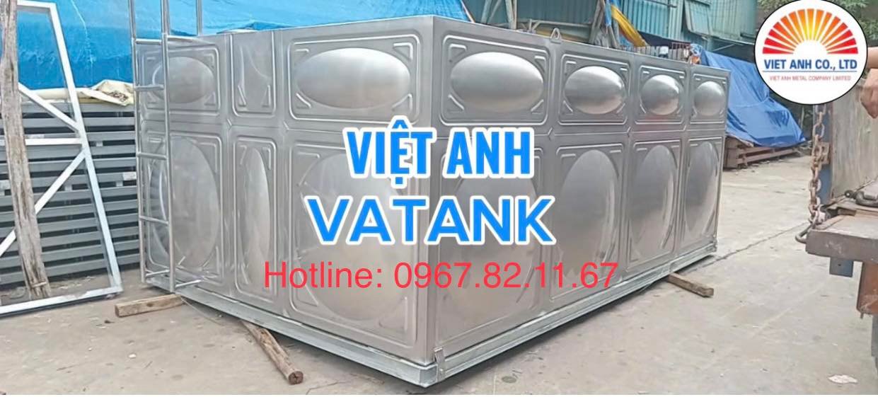 Bồn lắp ghép inox Việt Anh - đồng hành cùng chất lượng