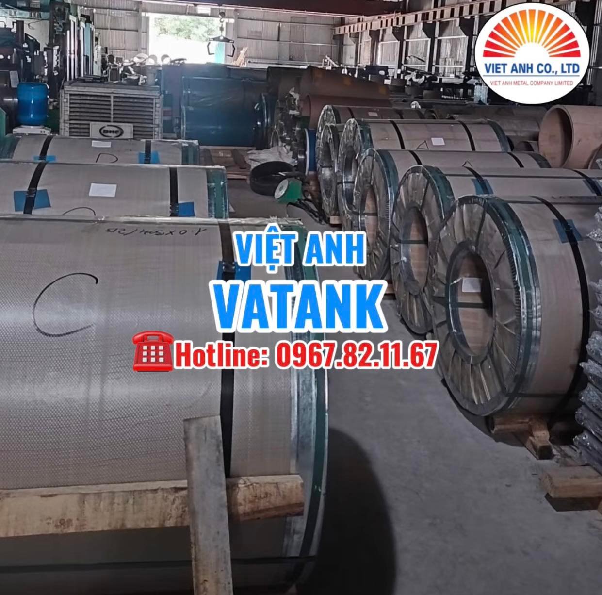 Việt Anh _ VATANK – Chuyên Cung Cấp Vật Tư Inox Từ 0.5mm Đến 3.0mm