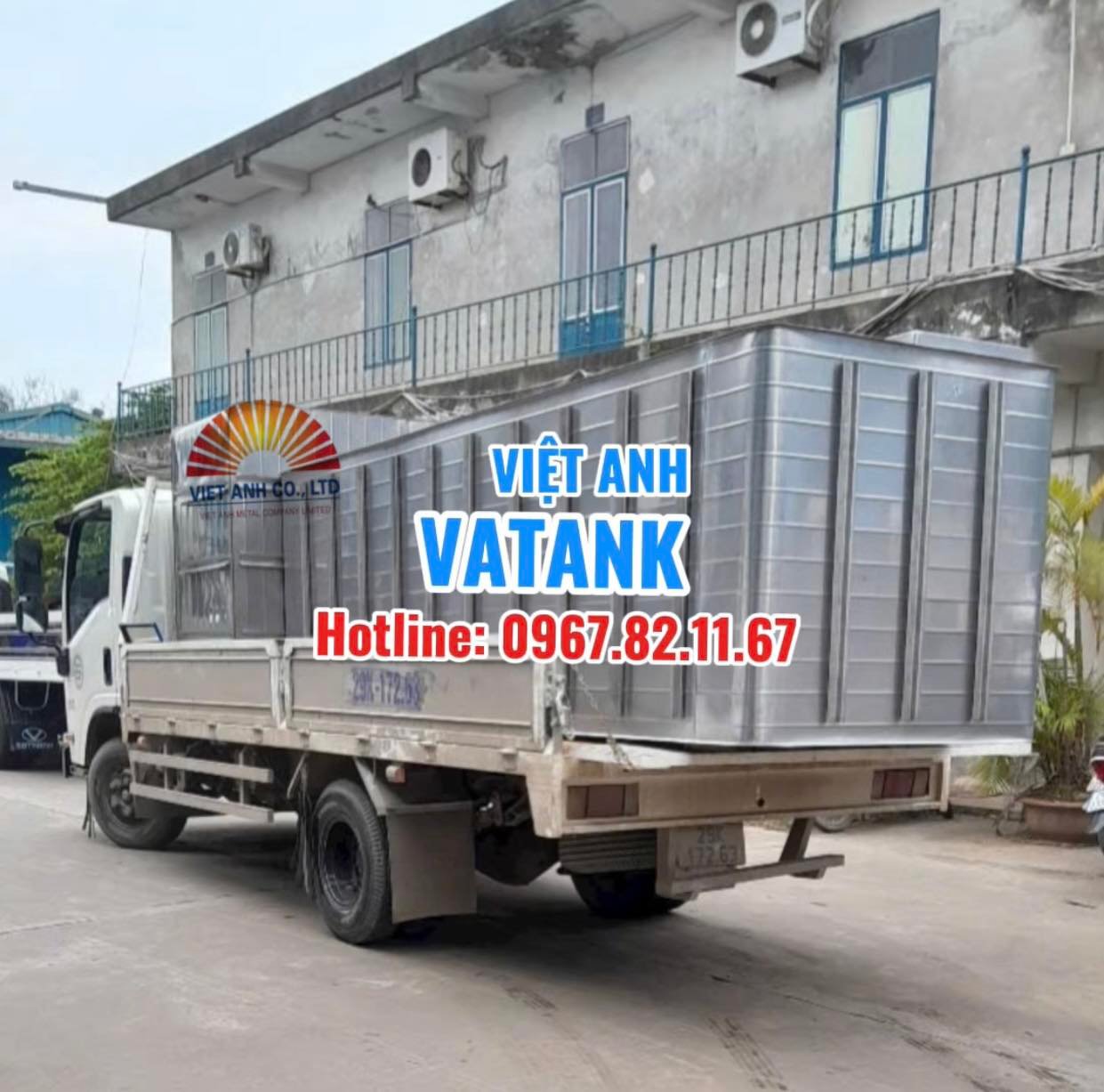 Giải pháp chứa nước siêu to - Bể ngầm inox Việt Anh