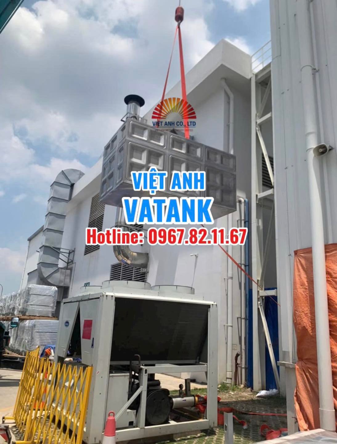 Bể lắp ghép inox công nghệ cao Việt Anh – Giải pháp tối ưu cho các công trình hiện đại