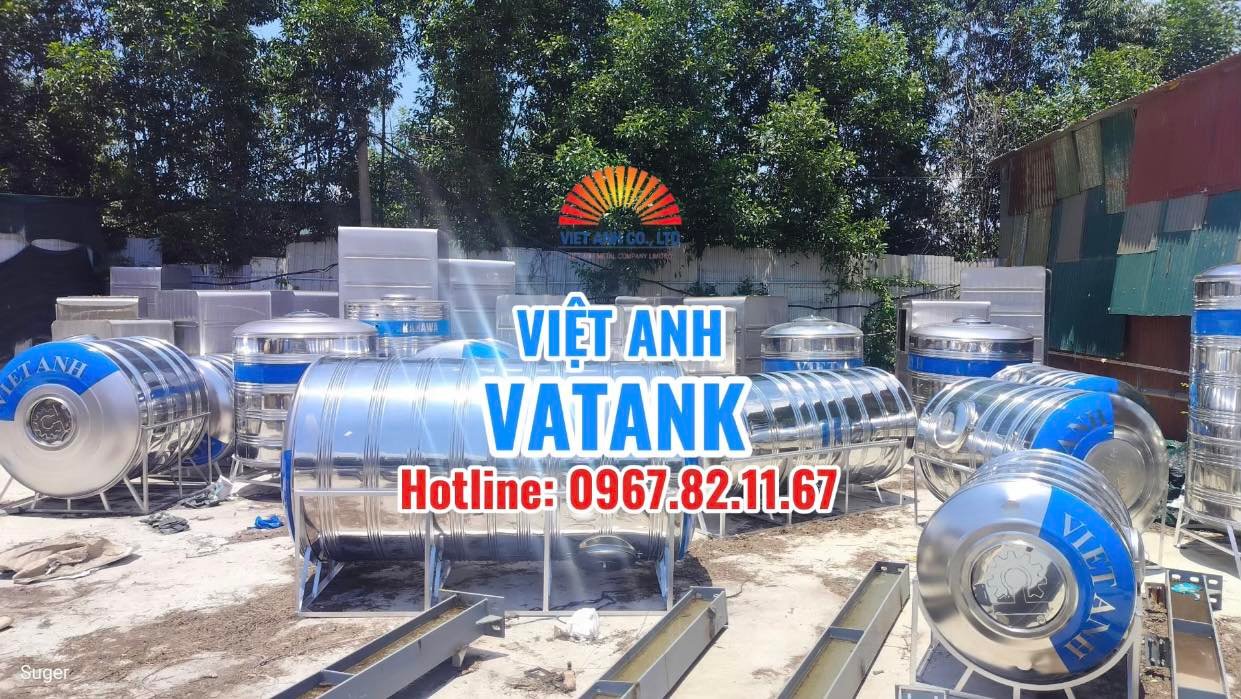 Bồn bể inox Việt Anh-luôn sẵn sàng xuất hàng