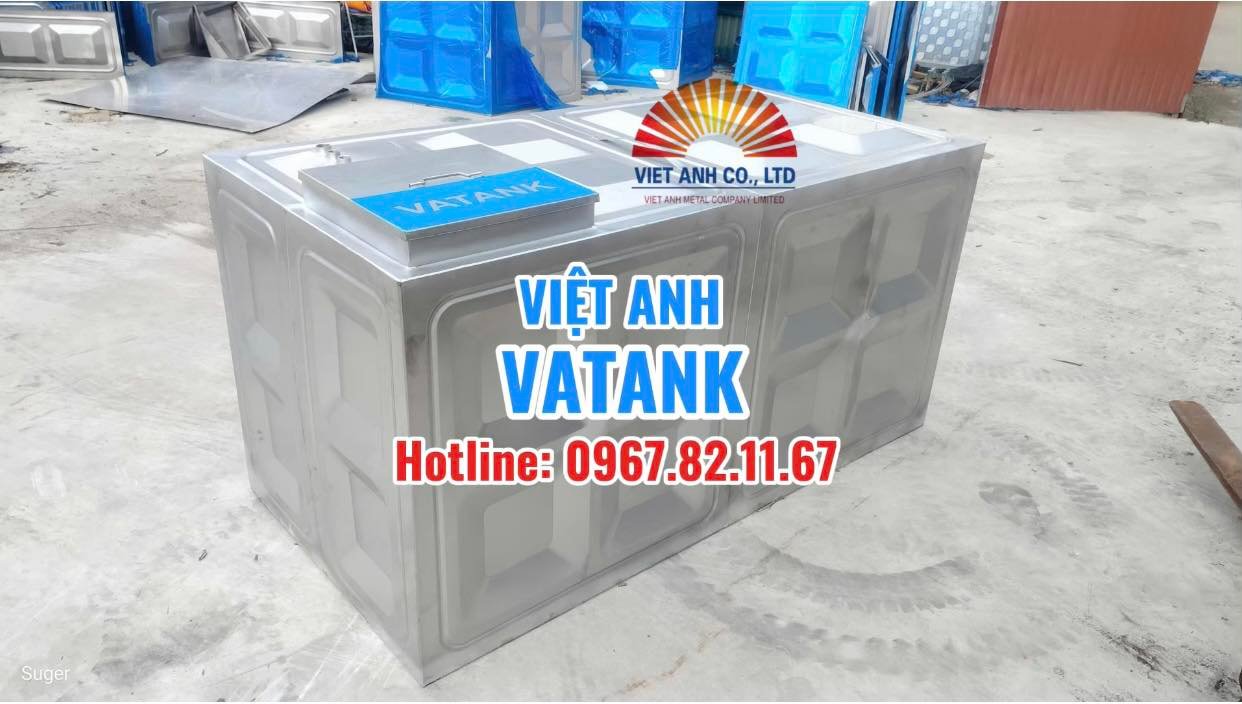 Bồn lắp ghép Inox công nghệ cao