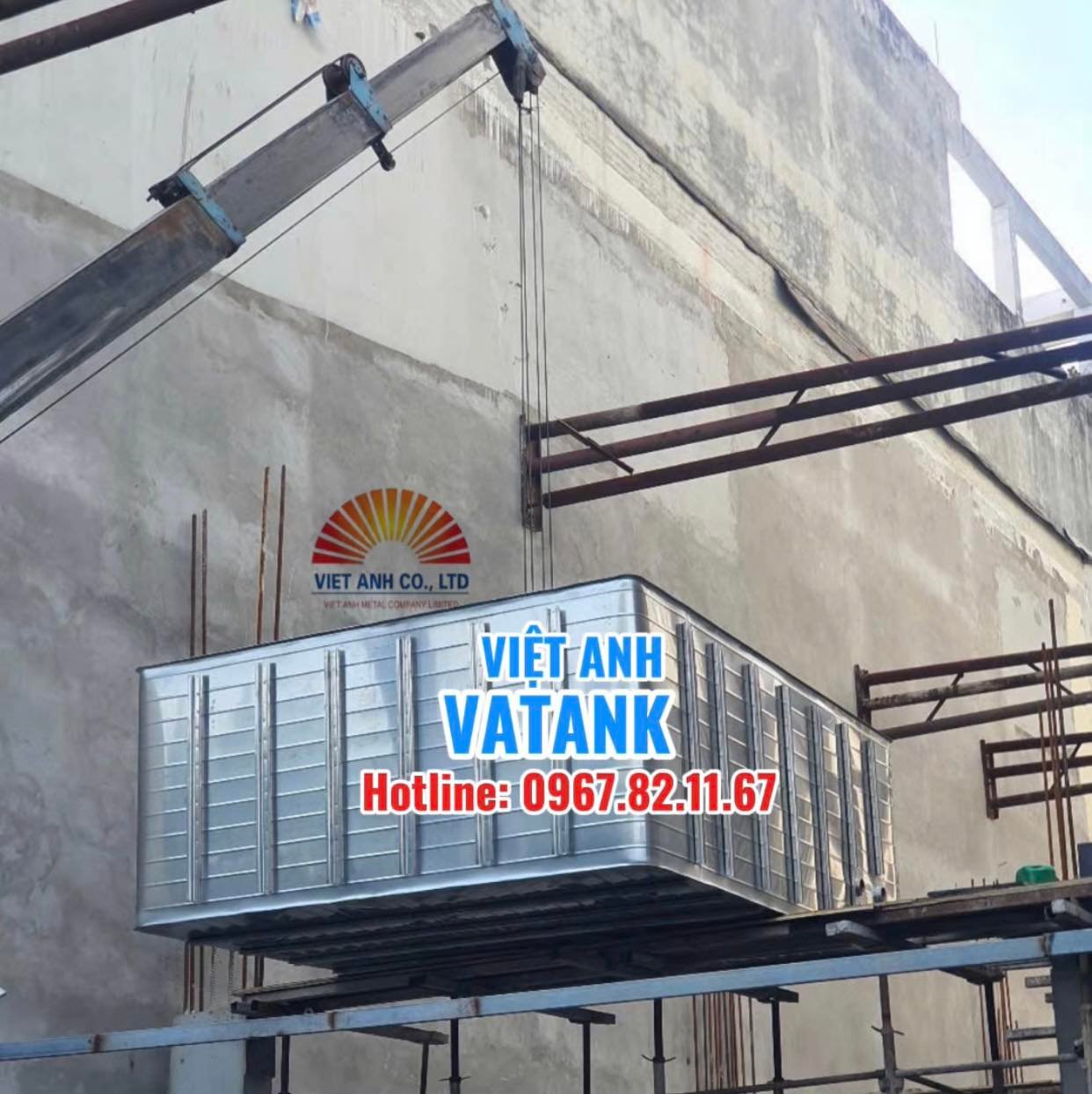 Bồn nước Inox Việt Anh - giải pháp cho cuộc sống sạch, an toàn