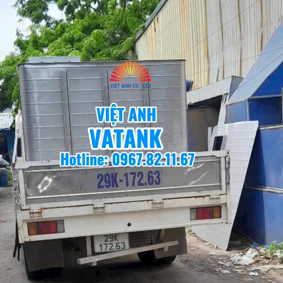 Dù nắng hay mưa, bồn bể Inox Việt Anh luôn sẵn sàng giao hàng