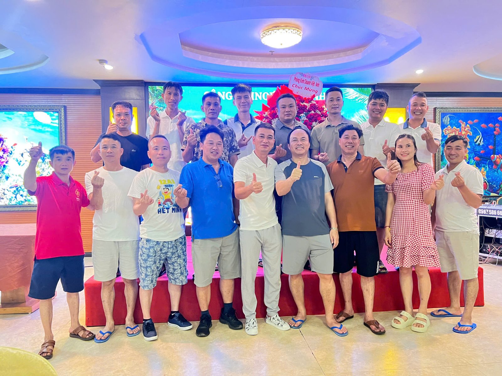 Gala Dinner kỉ niệm 12 năm thành lập Bồn bể Inox Việt Anh