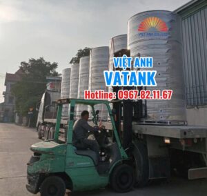 Giao bồn bảo ôn Inox dung tích lớn tới Nghệ An