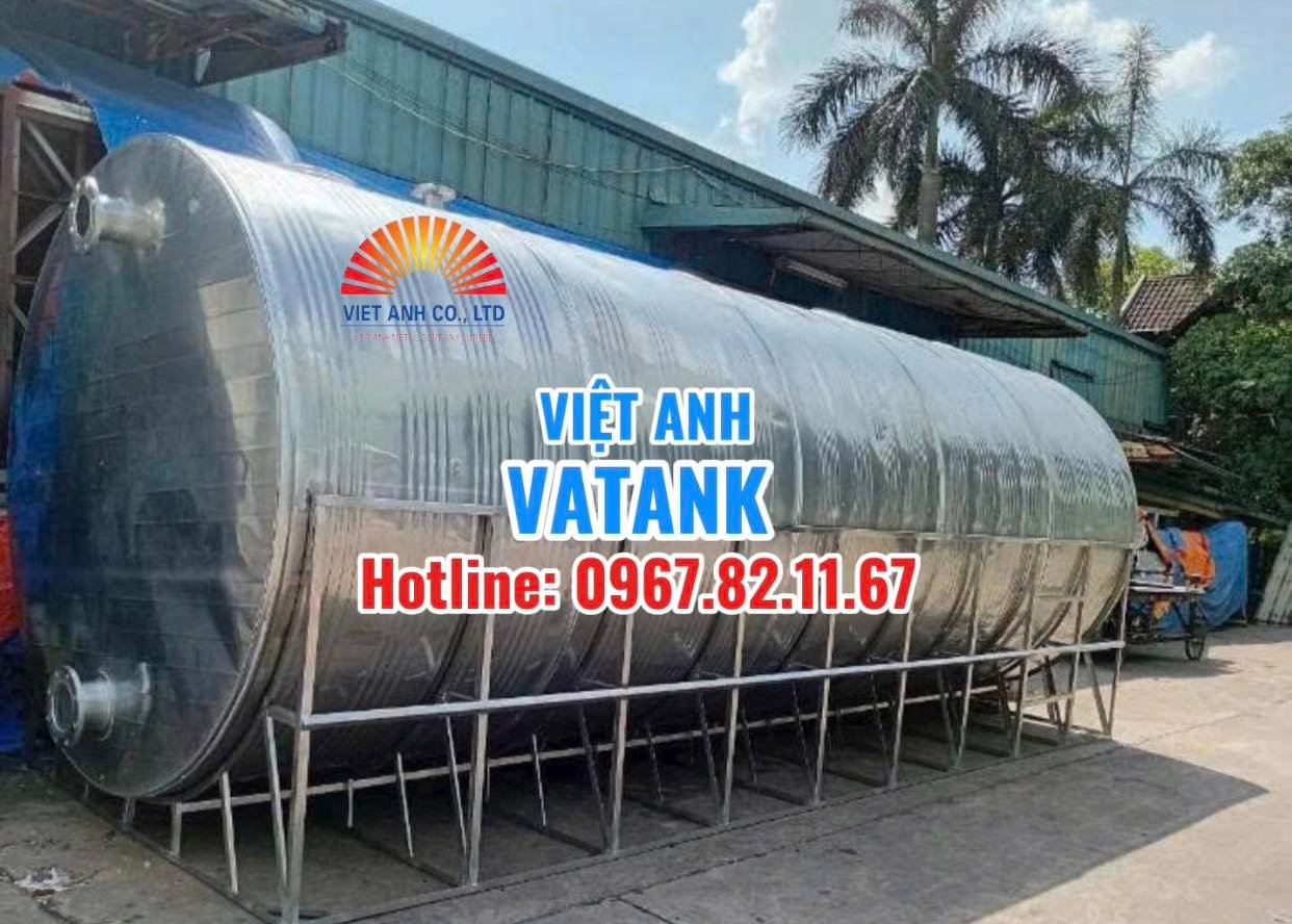 Chọn bồn bảo ôn inox Việt Anh VATANK, Giao bồn bảo ôn Inox dung tích lớn tới Nghệ An
