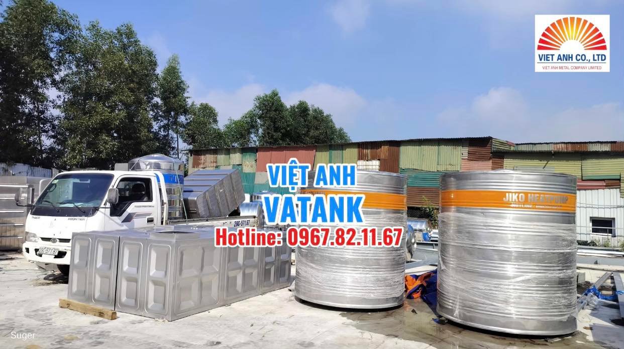 Bồn nước inox Việt Anh_VATANK - vững vàng cùng mọi công trình