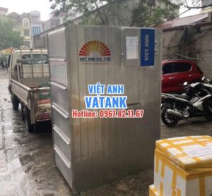 Giao hàng đúng hẹn là chuyện của Bồn bể inox Việt Anh VATANK