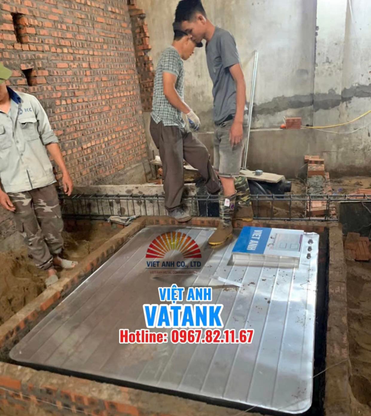 Giao hàng đúng hẹn là chuyện của Bồn bể inox Việt Anh VATANK