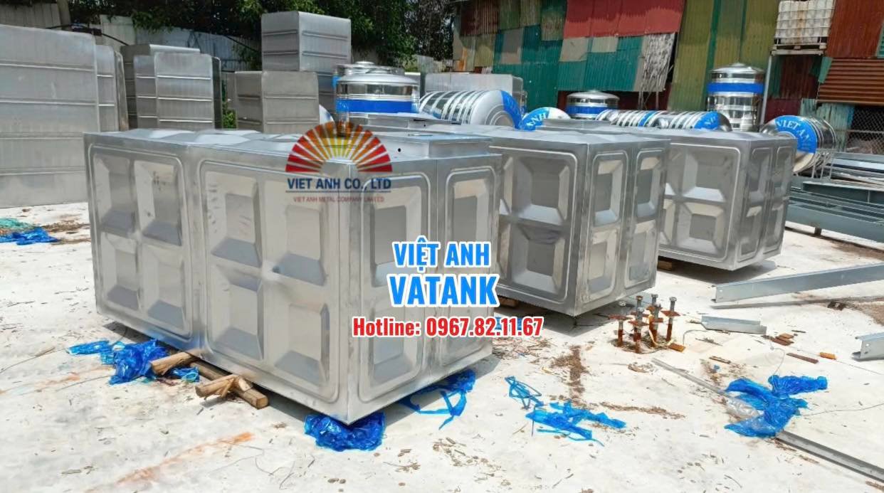 Bồn bể inox công nghệ cao - Giải pháp chứa nước thiết thực từ Việt Anh VATANK