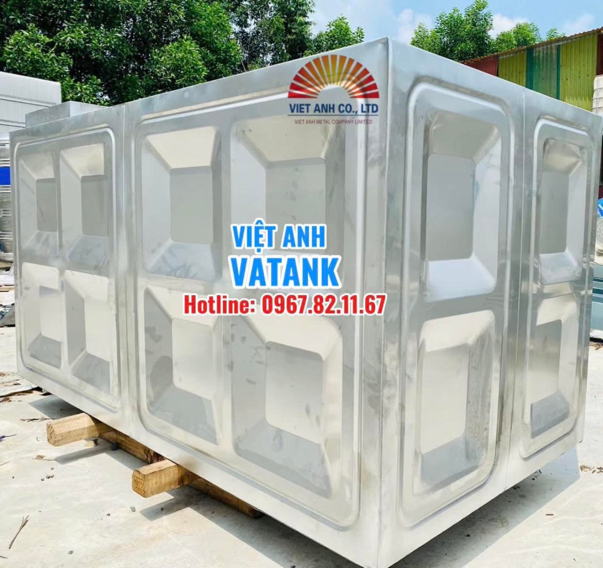 Bồn bể inox công nghệ cao - Giải pháp chứa nước thiết thực từ Việt Anh VATANK