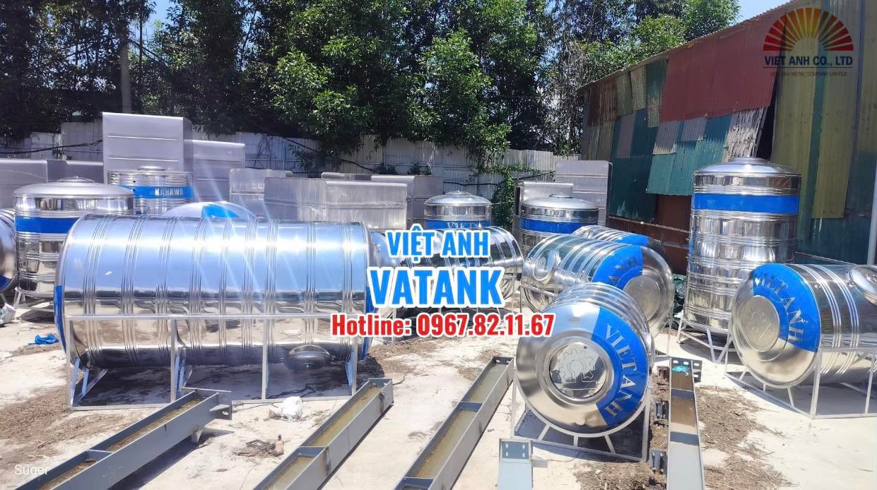 Bồn nước inox Việt Anh VATANK - Giải pháp trữ nước an tâm cho mọi gia đình