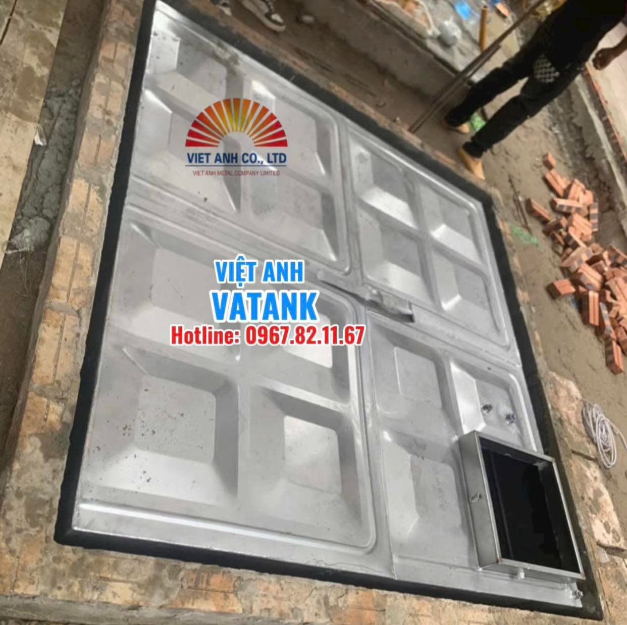 Việt Anh VATANK - Nâng tầm chất lượng lưu trữ nước với bồn inox công nghệ cao