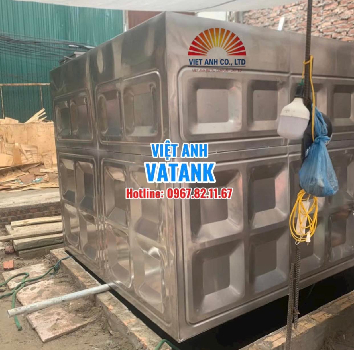 Việt Anh VATANK - Nâng tầm chất lượng lưu trữ nước với bồn inox công nghệ cao