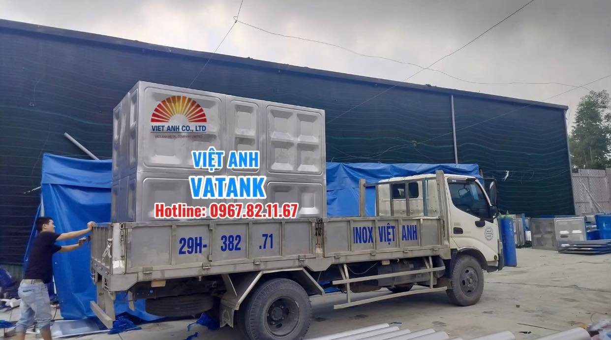 Bồn bể inox công nghệ cao VIỆT ANH VATANK được sử dụng rộng rãi