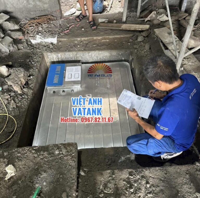Bồn bể ngầm inox Việt Anh VATANK - Giải pháp trữ nước an toàn cho mọi công trình