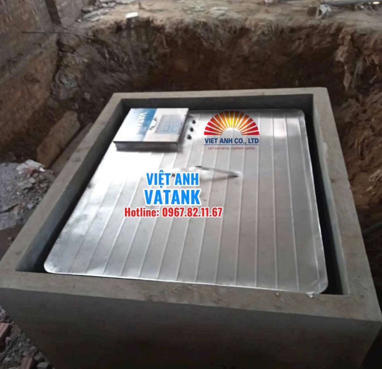 Bể ngầm inox Việt Anh - Giải pháp an toàn, bền bỉ