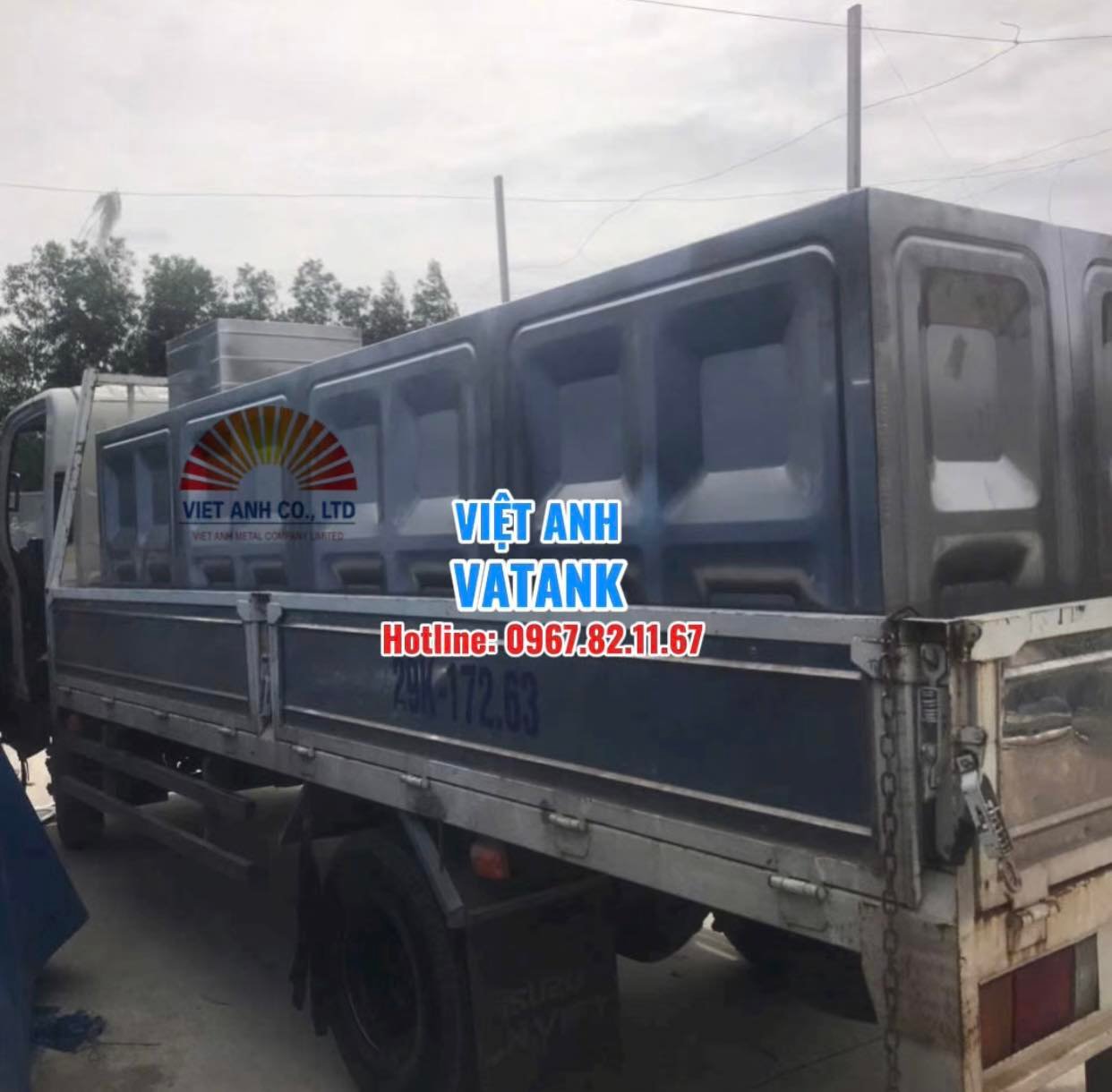 Bồn bể inox công nghệ cao đến tay khách hàng