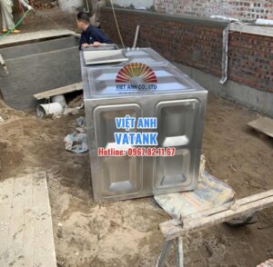 Bồn bể inox công nghệ cao đến tay khách hàng