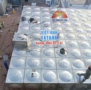Bồn bể lắp ghép inox Việt Anh - lựa chọn của những công trình muốn đi đường dài