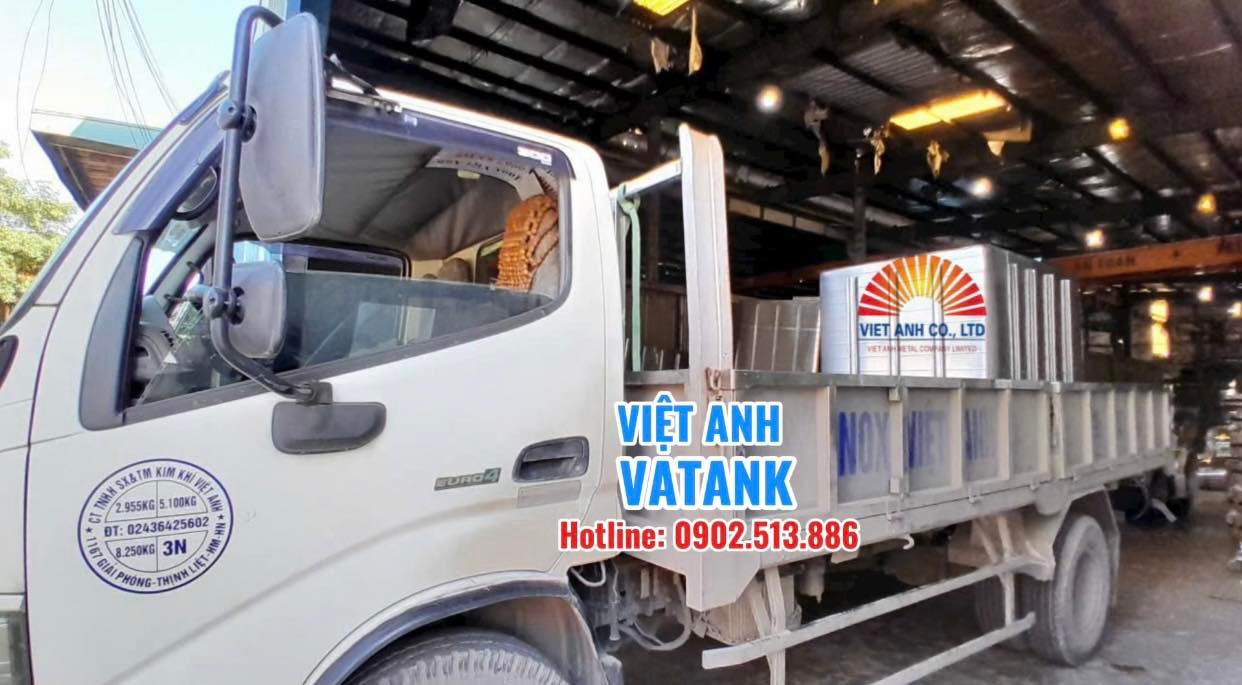 Bồn inox Việt Anh VATANK giải pháp bền bỉ – an toàn – đáng tin cậy