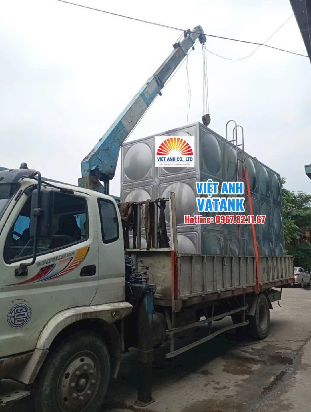 Bồn Bể Inox Lắp Ghép Chất Lượng Cao Việt Anh VATANK Luôn Sẵn Sàng Đến Với Khách Hàng